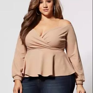 Selena Peplum Top